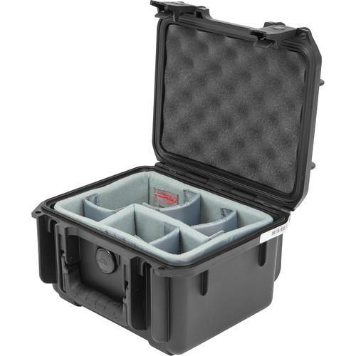 SKB iSeries 0907-6 Case with Think Tank Photo Dividers & Lid Foam (Black) | PROCAM