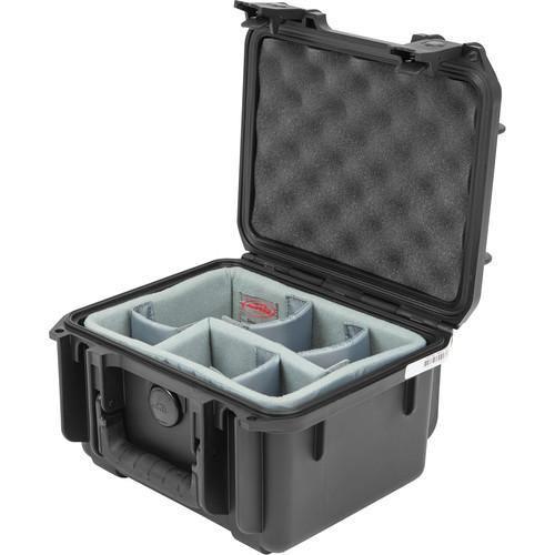 SKB iSeries 0907-6 Case with Think Tank Photo Dividers & Lid Foam (Black) at PROCAM | procam.com