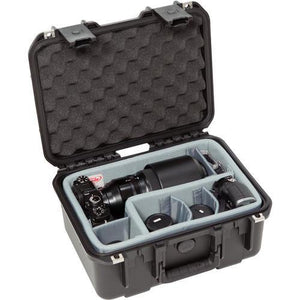 SKB iSeries 1309-6 Case with Think Tank Designed Photo Dividers & Lid Foam (Black) | PROCAM