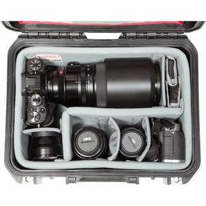 SKB iSeries 1309-6 Case with Think Tank Designed Photo Dividers & Lid Foam (Black) | PROCAM