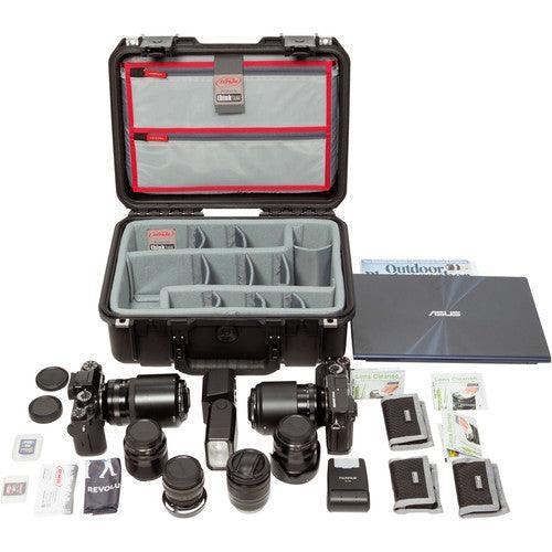 SKB iSeries 1510-6 Case with Think Tank-Designed Photo Dividers & Lid Organizer (Black) at PROCAM | procam.com