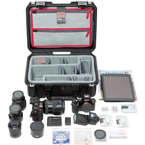 SKB iSeries 1510-6 Case with Think Tank-Designed Photo Dividers & Lid Organizer (Black) at PROCAM | procam.com