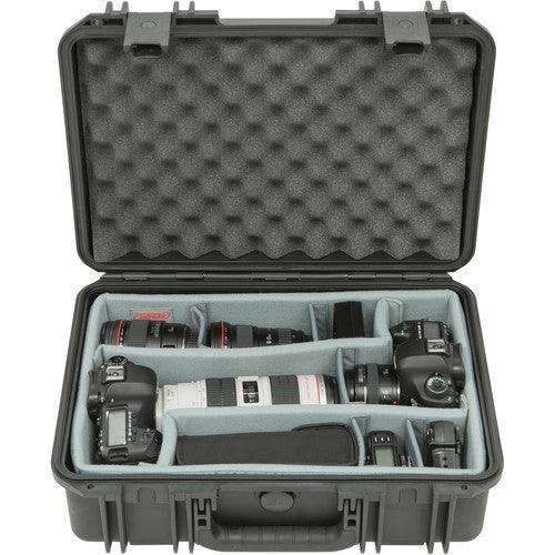 SKB iSeries 1711-6 Case with Think Tank-Designed Photo Dividers & Lid Foam (Black) at PROCAM | procam.com