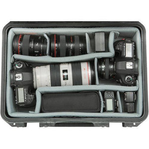 SKB iSeries 1711-6 Case with Think Tank-Designed Photo Dividers & Lid Foam (Black) at PROCAM | procam.com