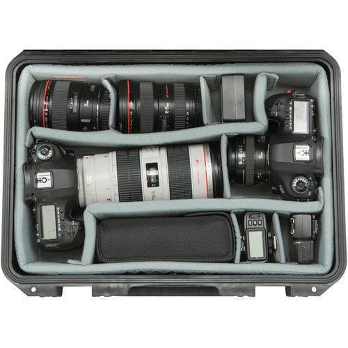 SKB iSeries 1711-6 Case with Think Tank-Designed Photo Dividers & Lid Foam (Black) at PROCAM | procam.com