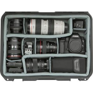 SKB iSeries 1813-5 Case with Think Tank-Designed Photo Dividers & Lid Foam (Black) at PROCAM | procam.com