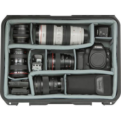 SKB iSeries 1813-5 Case with Think Tank-Designed Photo Dividers & Lid Foam (Black) at PROCAM | procam.com