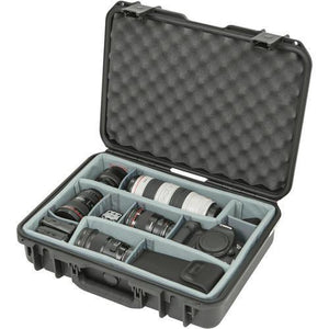 SKB iSeries 1813-5 Case with Think Tank-Designed Photo Dividers & Lid Foam (Black) at PROCAM | procam.com