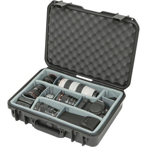 SKB iSeries 1813-5 Case with Think Tank-Designed Photo Dividers & Lid Foam (Black) at PROCAM | procam.com