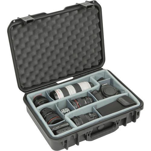 SKB iSeries 1813-5 Case with Think Tank-Designed Photo Dividers & Lid Foam (Black) at PROCAM | procam.com