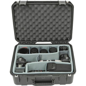 SKB iSeries 1813-7 Case with Think Tank Designed Photo Dividers & Lid Foam (Black) at PROCAM | procam.com
