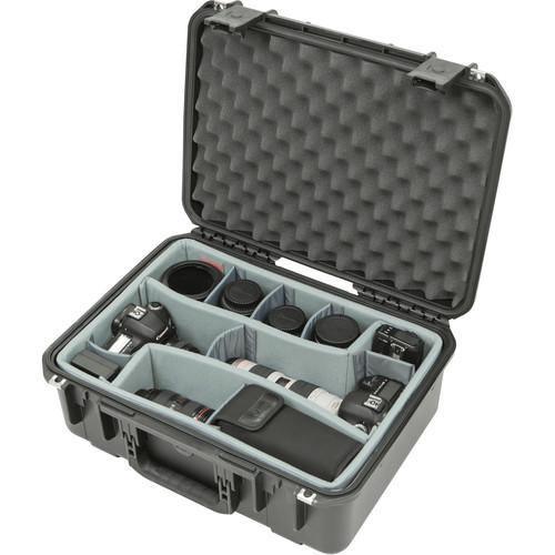 SKB iSeries 1813-7 Case with Think Tank Designed Photo Dividers & Lid Foam (Black) at PROCAM | procam.com