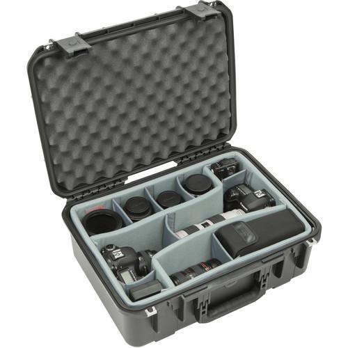 SKB iSeries 1813-7 Case with Think Tank Designed Photo Dividers & Lid Foam (Black) at PROCAM | procam.com