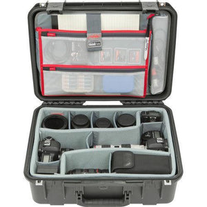 SKB iSeries 1813-7 Case with Think Tank-Designed Photo Dividers & Lid Organizer (Black) at PROCAM | procam.com