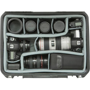 SKB iSeries 1813-7 Case with Think Tank-Designed Photo Dividers & Lid Organizer (Black) at PROCAM | procam.com