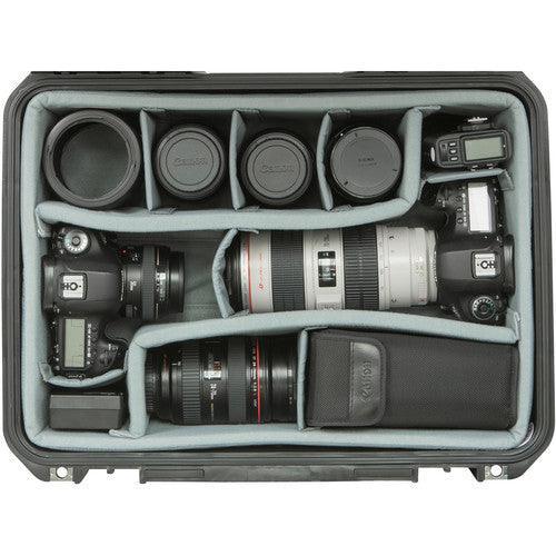 SKB iSeries 1813-7 Case with Think Tank-Designed Photo Dividers & Lid Organizer (Black) at PROCAM | procam.com