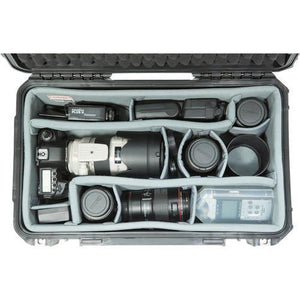 SKB iSeries 2011-8 Case with Think Tank Photo Dividers & Lid Foam (Black) at PROCAM | procam.com