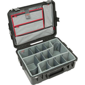 SKB iSeries 2217-8 Case with Think Tank Photo Dividers & Lid Organizer (Black) at PROCAM | procam.com
