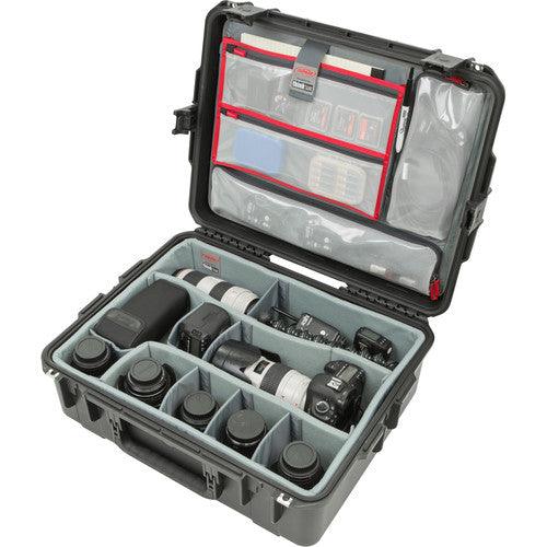 SKB iSeries 2217-8 Case with Think Tank Photo Dividers & Lid Organizer (Black) | PROCAM