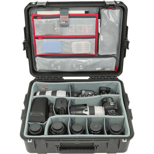 SKB iSeries 2217-8 Case with Think Tank Photo Dividers & Lid Organizer (Black) at PROCAM | procam.com