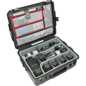 SKB iSeries 2217-8 Case with Think Tank Photo Dividers & Lid Organizer (Black) at PROCAM | procam.com