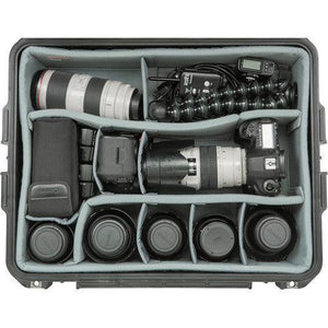 SKB iSeries 2217-8 Case with Think Tank Photo Dividers & Lid Organizer (Black) at PROCAM | procam.com