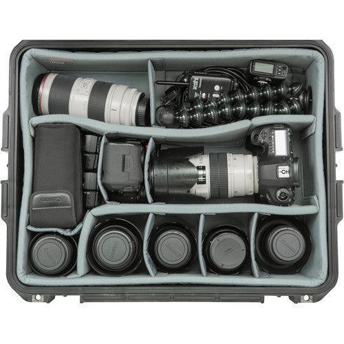 SKB iSeries 2217-8 Case with Think Tank Photo Dividers & Lid Organizer (Black) at PROCAM | procam.com