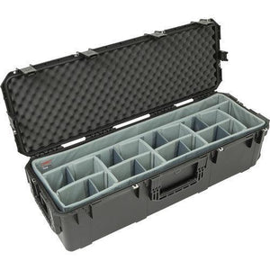 SKB iSeries 4213-12 Case with Think Tank-Designed Lighting/Stand Dividers & Lid Foam (Black) at PROCAM | procam.com