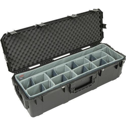 SKB iSeries 4213-12 Case with Think Tank-Designed Lighting/Stand Dividers & Lid Foam (Black) at PROCAM | procam.com