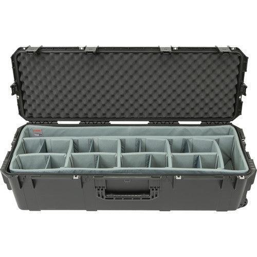 SKB iSeries 4213-12 Case with Think Tank-Designed Lighting/Stand Dividers & Lid Foam (Black) at PROCAM | procam.com