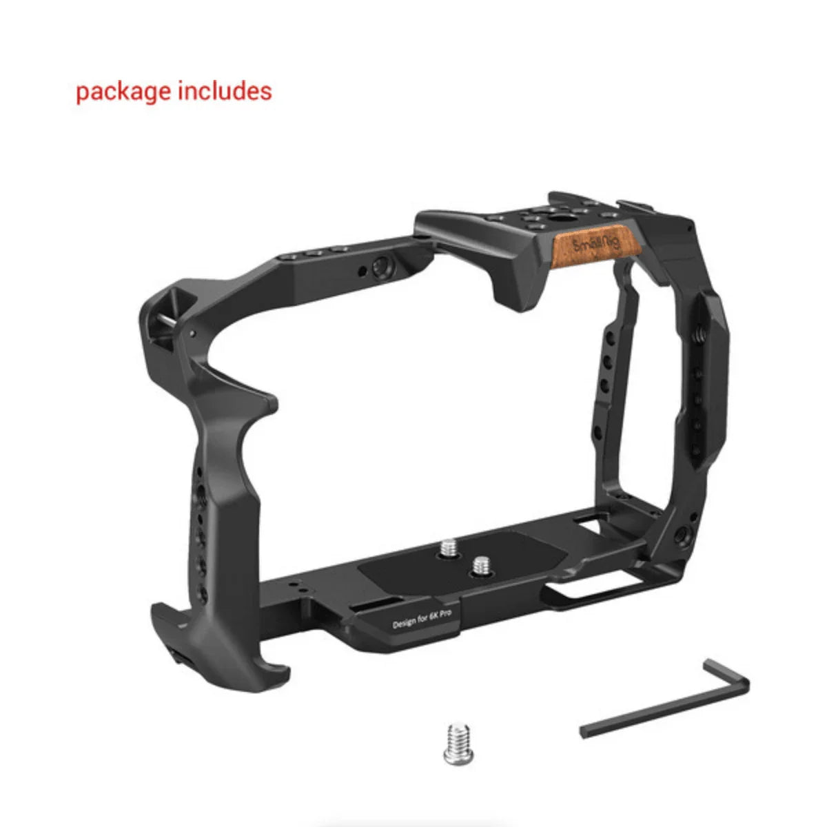 SmallRig Full Cage for Blackmagic Pocket Cinema Camera 6K Pro at PROCAM | procam.com