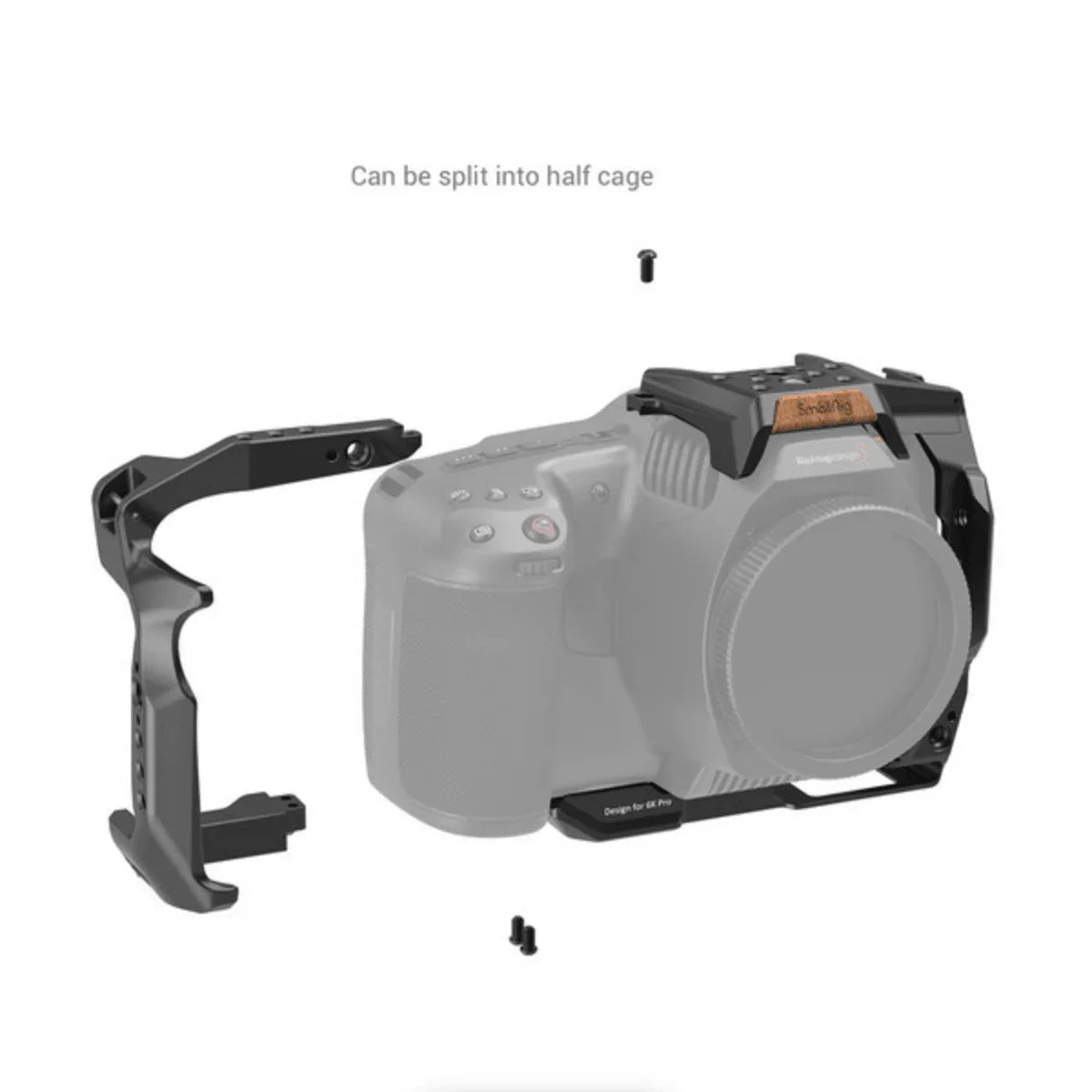 SmallRig Full Cage for Blackmagic Pocket Cinema Camera 6K Pro at PROCAM | procam.com