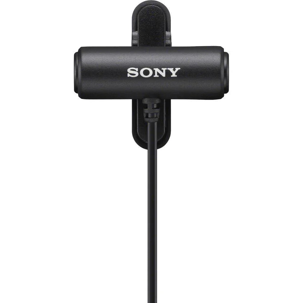 Sony ECM-LV1 Compact Stereo Lavalier Microphone with 3.5mm TRS Connector at PROCAM | procam.com