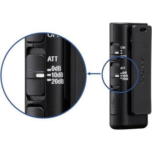 Sony ECM-W2BT Camera-Mount Digital Bluetooth Wireless Microphone System for Sony Cameras | PROCAM