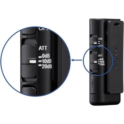 Sony ECM-W2BT Camera-Mount Digital Bluetooth Wireless Microphone System for Sony Cameras | PROCAM