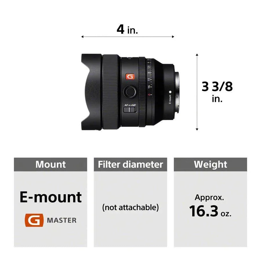 Sony FE 14mm f/1.8 GM Lens at PROCAM | procam.com