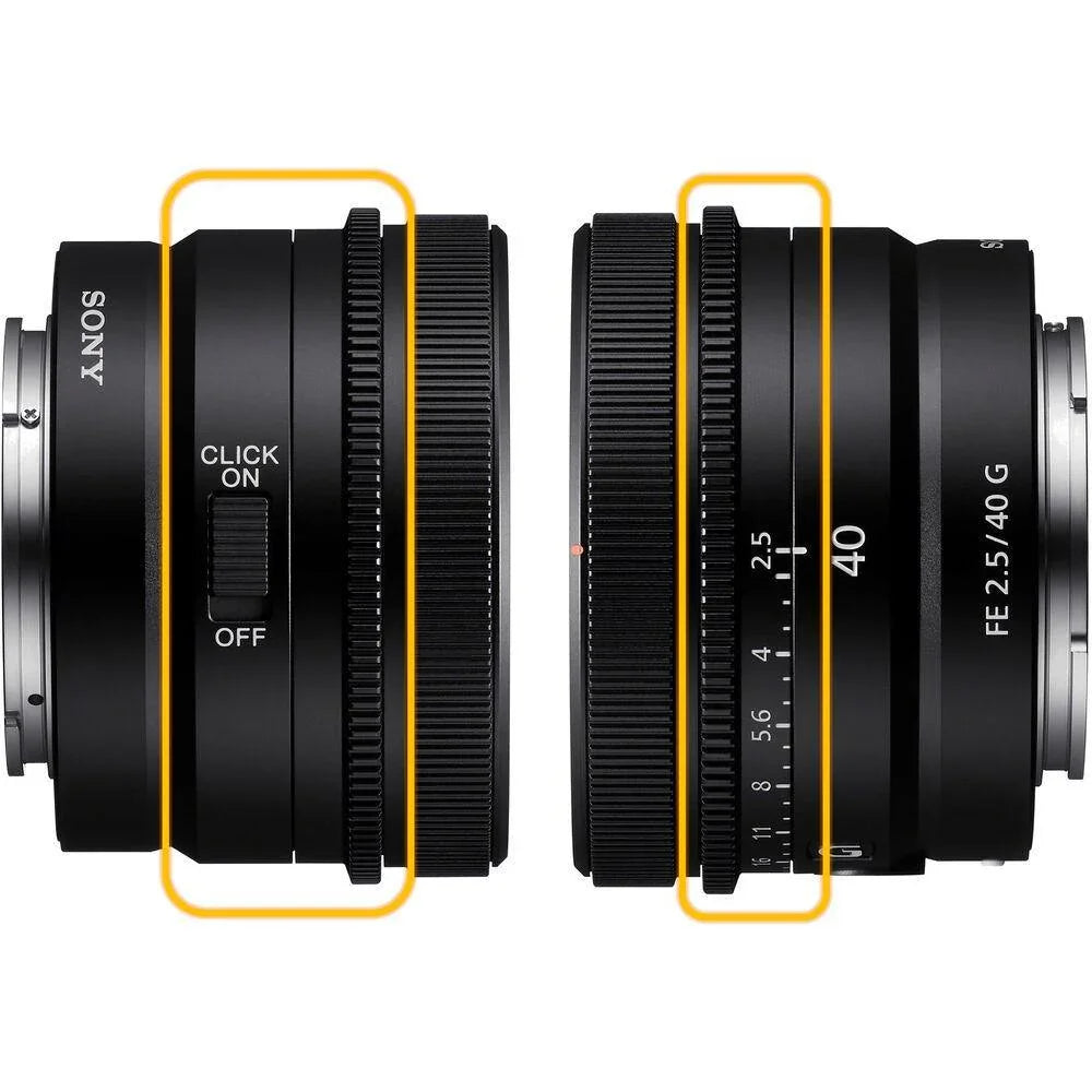 Sony FE 40mm f/2.5 G Lens at PROCAM | procam.com