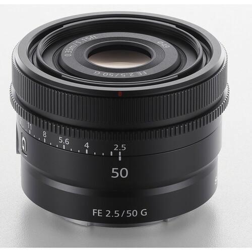 Sony FE 50mm f/2.5 G Lens at PROCAM | procam.com
