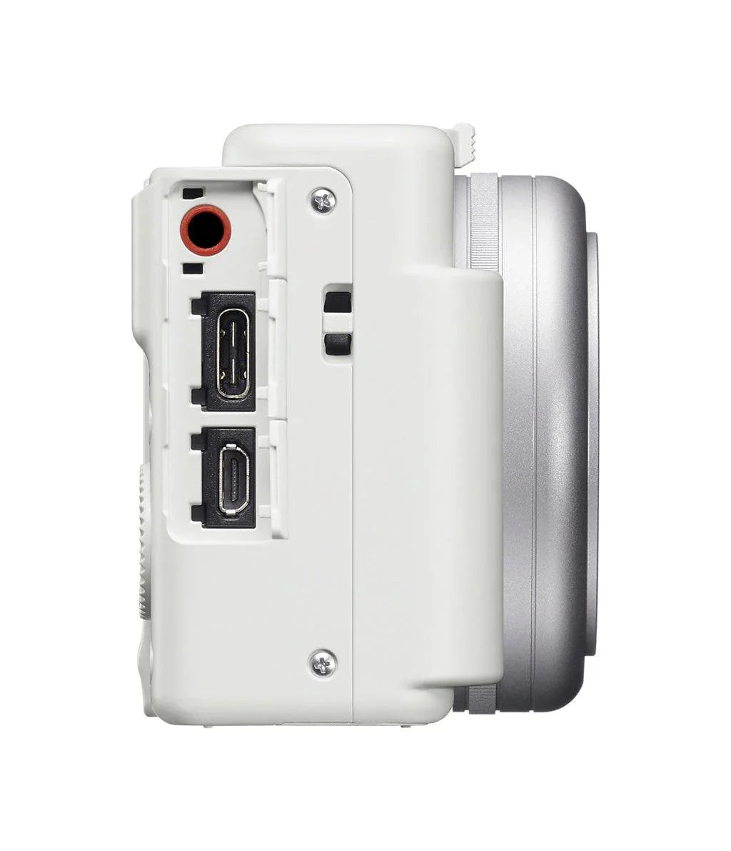 Sony ZV-1F Vlogging Camera (White) at PROCAM | procam.com
