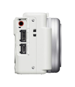 Sony ZV-1F Vlogging Camera (White) at PROCAM | procam.com