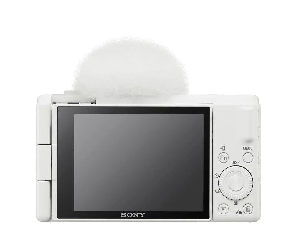 Sony ZV-1F Vlogging Camera (White) at PROCAM | procam.com