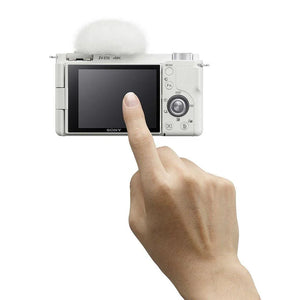 Sony ZV-E10 Mirrorless Camera (Body Only, White) at PROCAM | procam.com