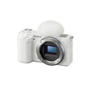 Sony ZV-E10 Mirrorless Camera (Body Only, White) at PROCAM | procam.com