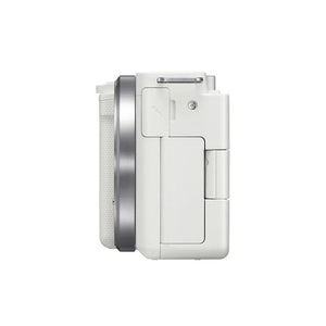 Sony ZV-E10 Mirrorless Camera (Body Only, White) at PROCAM | procam.com