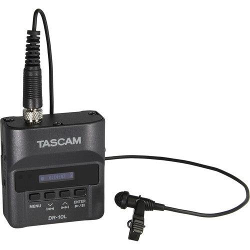 Tascam DR-10L Digital Audio Recorder with Lavalier Mic | PROCAM