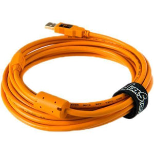 Tether Tools Starter Tethering Kit with USB 2.0 Mini-B 5-Pin Cable (Orange) at PROCAM | procam.com