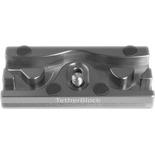 Tether Tools TetherBLOCK QR Plus Quick Release Plate (Graphite) | PROCAM