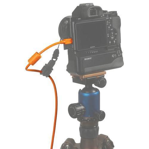 Tether Tools TetherPro USB 2.0 A Male to Micro-B 5-Pin Cable (15', Orange) at PROCAM | procam.com