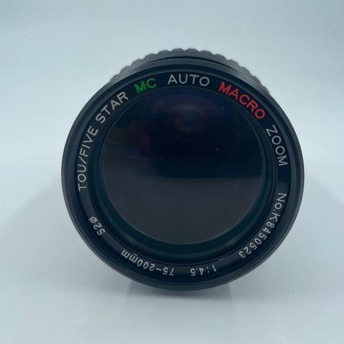 * USED * Five Star 75-200mm zoom lens for Canon MF at PROCAM | procam.com