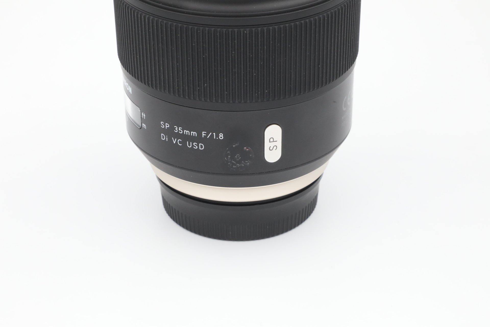 USED *** Tamron 35mm f1.8 Di VC USD Lens for Nikon Mount MINT – PROCAM  Photo u0026 Video Gear